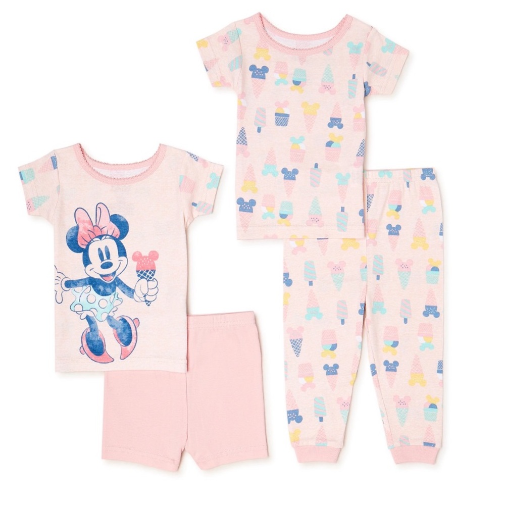 Minnie Mouse Pajama Set New with Tags